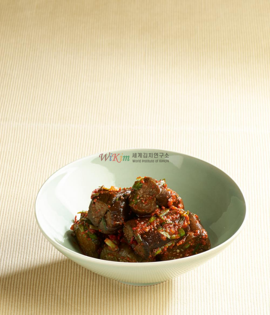 가지김치의 대표 이미지입니다.