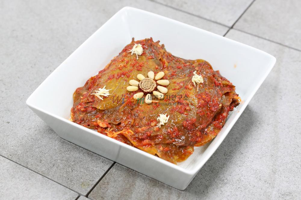콩잎김치 이미지