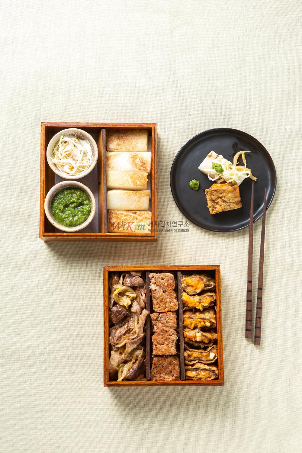 김치 바비큐 플래터의 대표 이미지입니다.